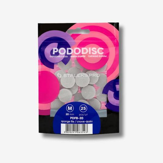 Pads Sponge Para Pododisc Staleks Pro “M” (25U)