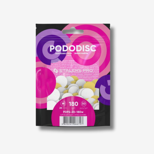 Pads SOFT Para Pododisc Staleks Pro – Talla “M” Blanco